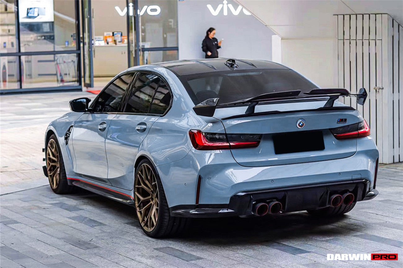 2021-UP BMW M3 G80 G20 BKSSII Style Carbon Fiber Trunk Spoiler