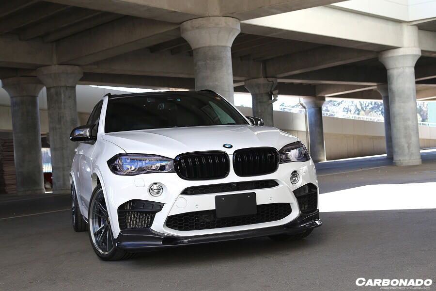 2014-2018 BMW X5M/X6M 3D Style Carbon Fiber Front Lip