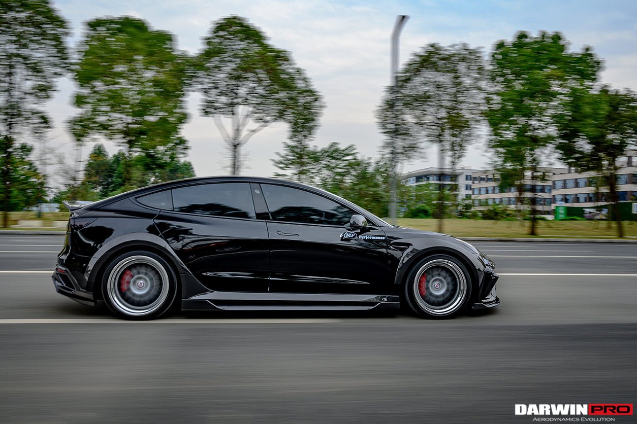 2021 - 2025 Tesla Model 3 IMP Performance Partial Carbon Fiber Full Body Kit