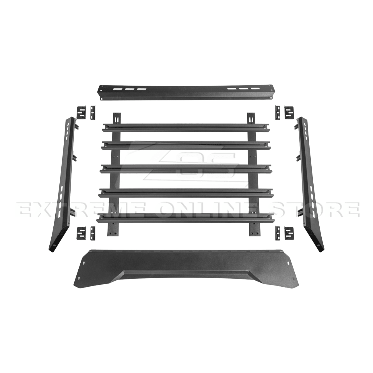 Toyota Tacoma N500 Factory Style Black Roof Rack Cargo Carrier 2024-Up
