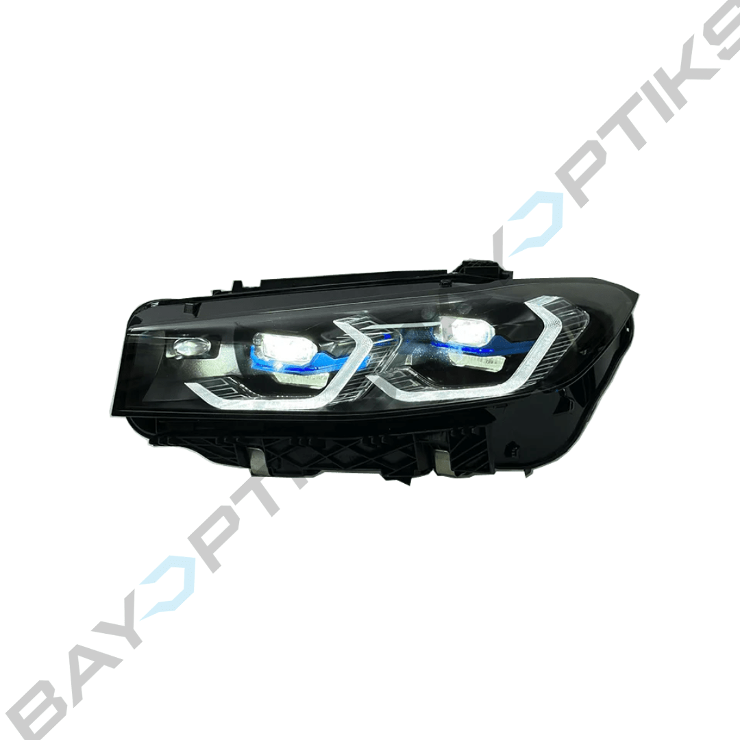 BMW LCI G20 G80 M3 Style CSL Yellow/White LED Headlights 2023 - 2025