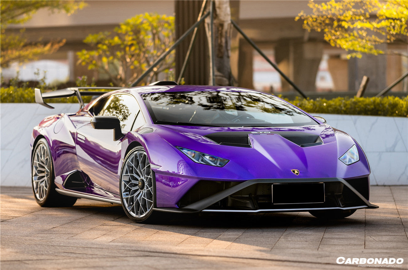 2021 - 2025 Lamborghini Huracan STO Dry Carbon Fiber Down-Front Lip