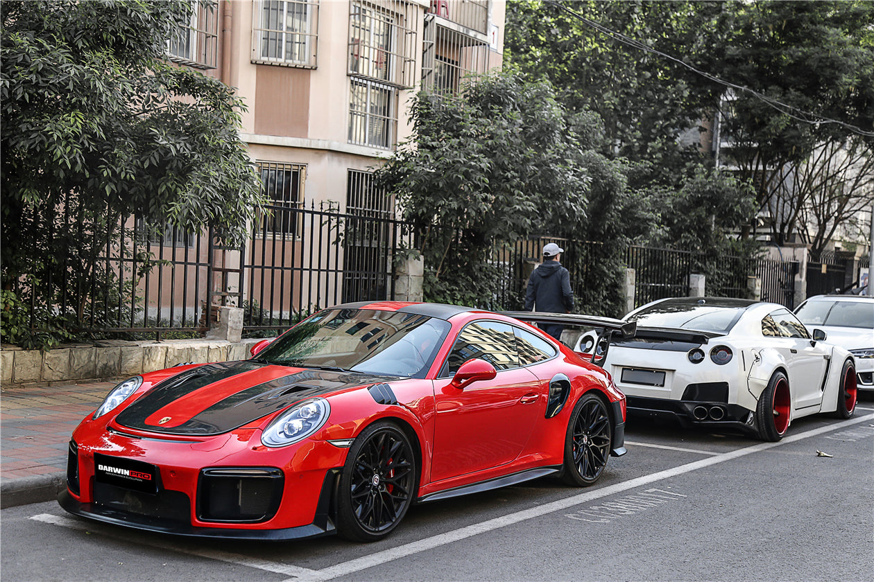 2016 - 2019 Porsche 911 991.2 Carrera S GT2RS-Style GT2RS Carbon Fiber Side Skirts