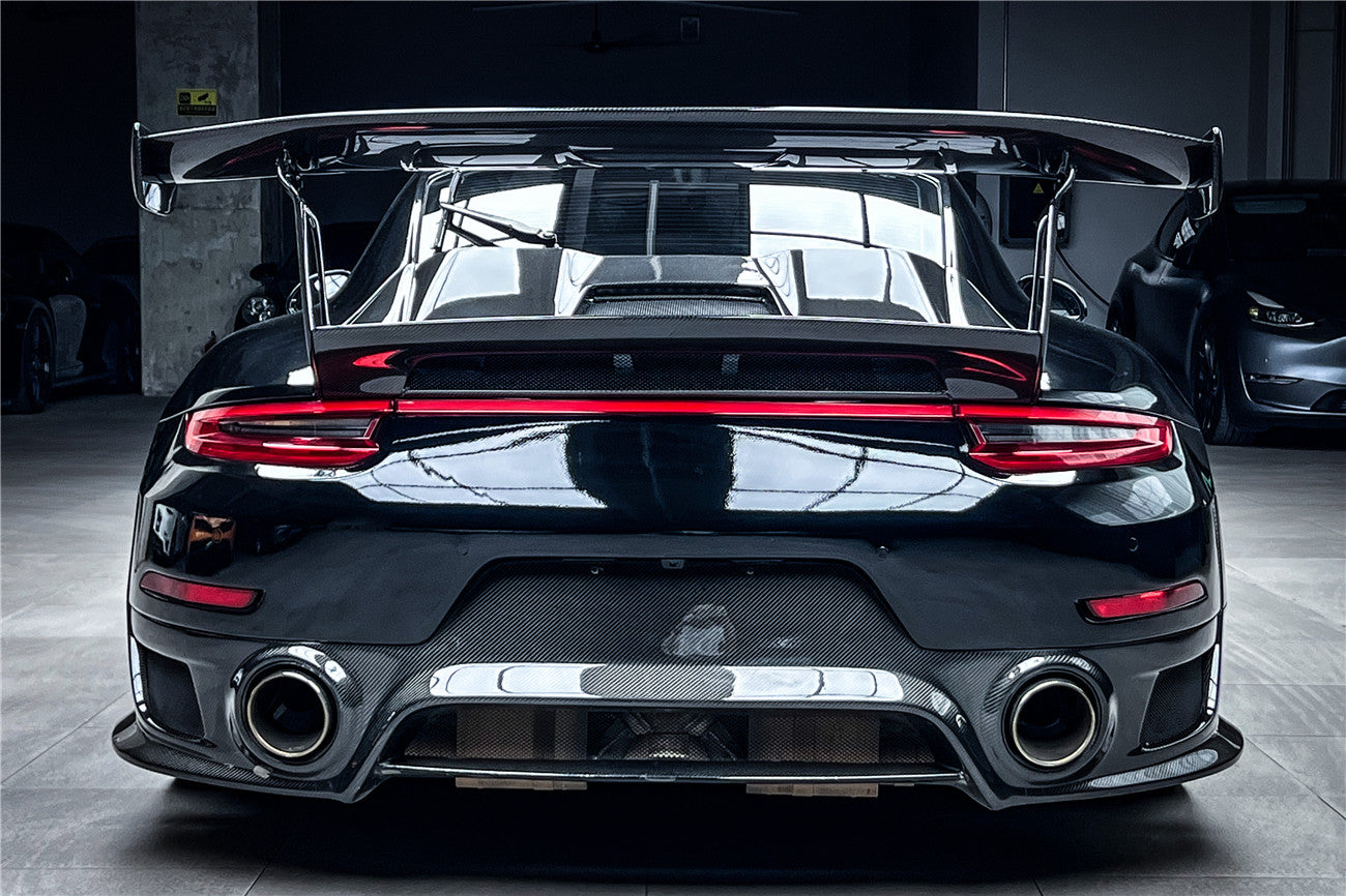 2016 - 2018 Porsche 911 991.2 Carrera/Targa 4/4S GT2RS Style Rear Bumper