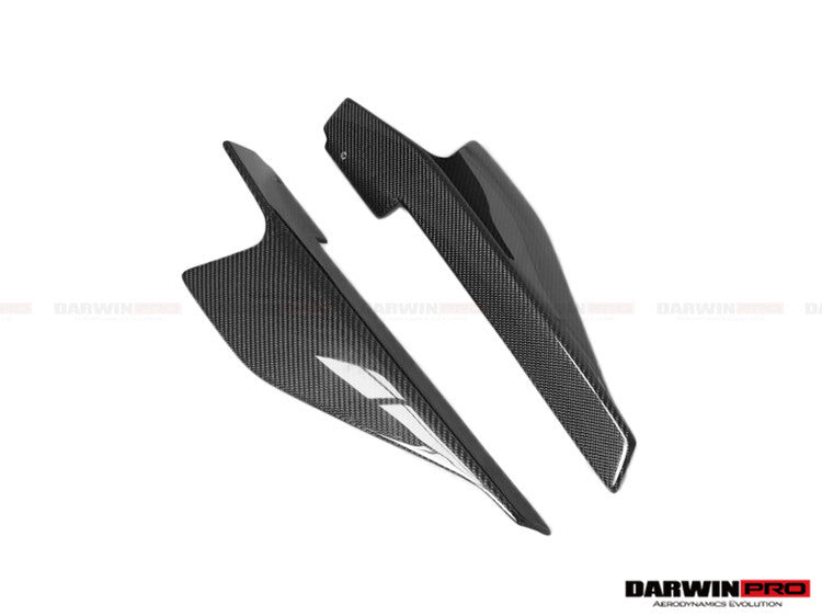 2010 - 2015 Ferrari 458 Coupe/Spyder Speciale Style Carbon Fiber Side Skirts Canards