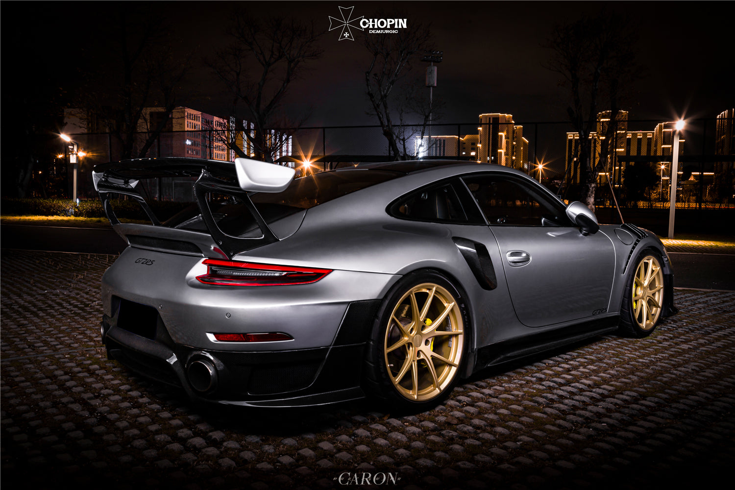2012 - 2019 Porsche 911 991.1/991.2 Carrera/S GT2RS Style Carbon Fiber Quarter Panel Side Scoops