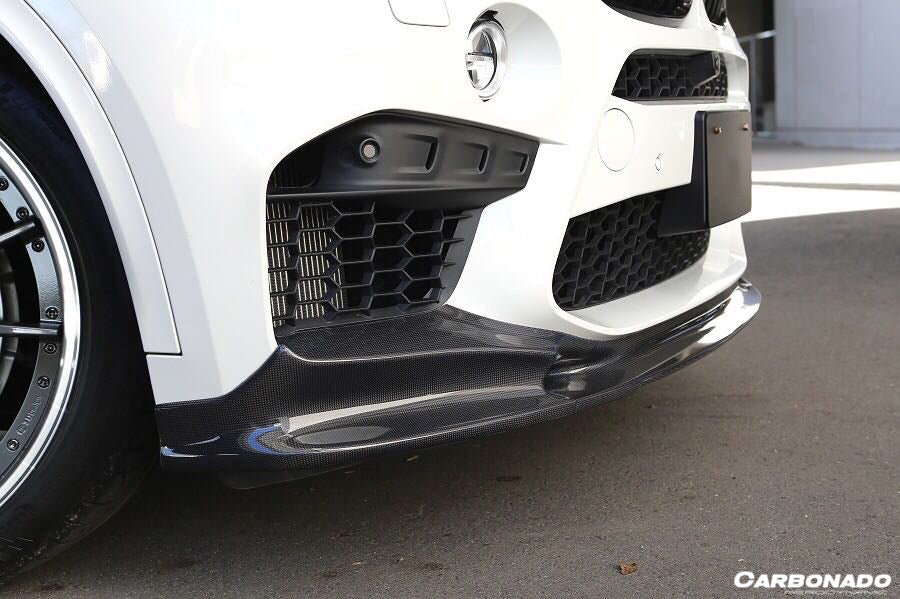 2014-2018 BMW X5M/X6M 3D Style Carbon Fiber Front Lip