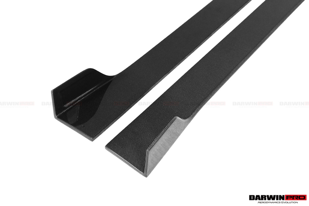 2019 - 2023 Porsche 911 992 Carrera S & 4 & 4S & Targa & Cabriolet BKSS Style Side Skirts