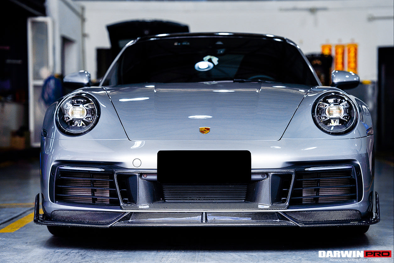 2019 - 2023 Porsche 911 992 Carrera S & 4 & 4S & Targa & Cabriolet BKSS Style Front Lip
