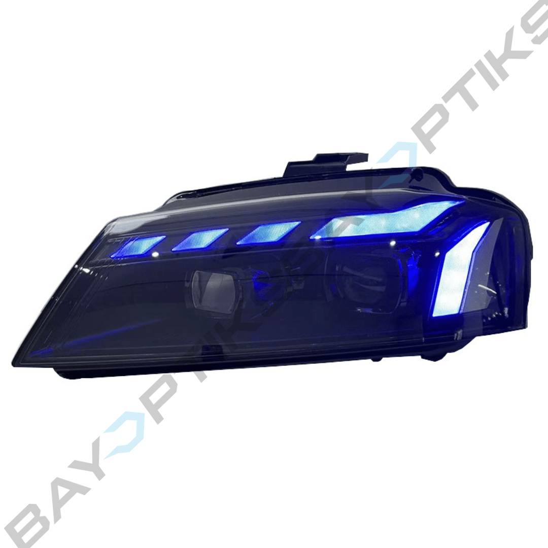 Audi A3 8P RS Style LED Headlights with Blue Startup Animation 2008-2012
