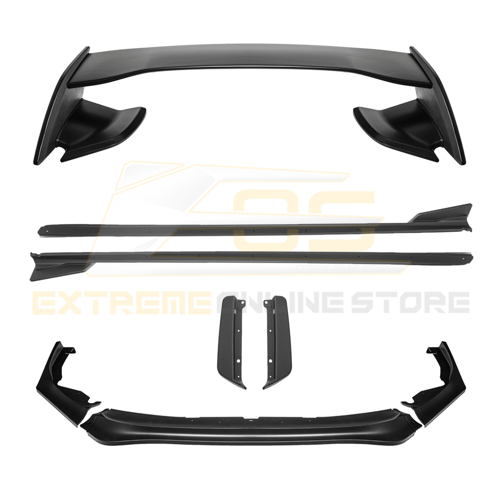 Subaru WRX VB JDM Style Full Aero Kit Front Lip Side Skirts Rear Apron Spoiler 2022-2024