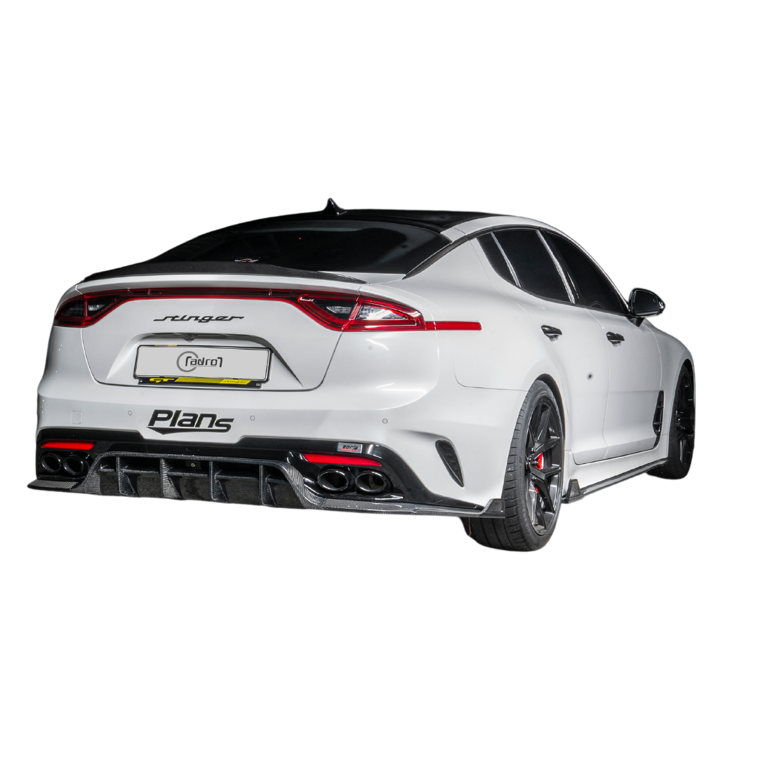 Adro Kia Stinger Carbon Fiber Diffuser V2