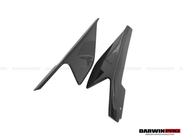 2010 - 2015 Ferrari 458 Coupe/Spyder Speciale Style Carbon Fiber Side Skirts Canards