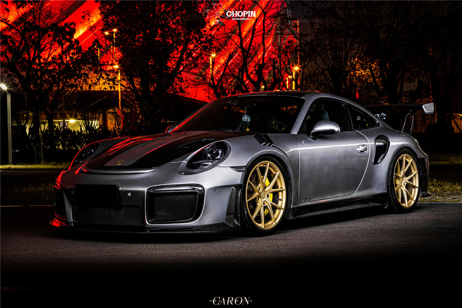 2016 - 2019 Porsche 911 991.2 Carrera S GT2RS-Style GT2RS Carbon Fiber Side Skirts
