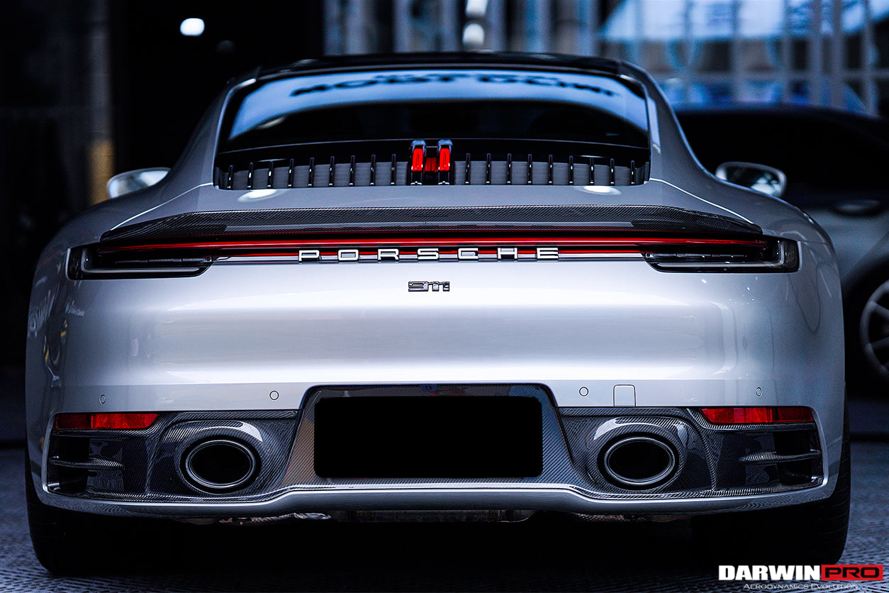 2019 - 2023 Porsche 911 992 Carrera S & 4 & 4S & Targa & Cabriolet BKSS Style Trunk Wing