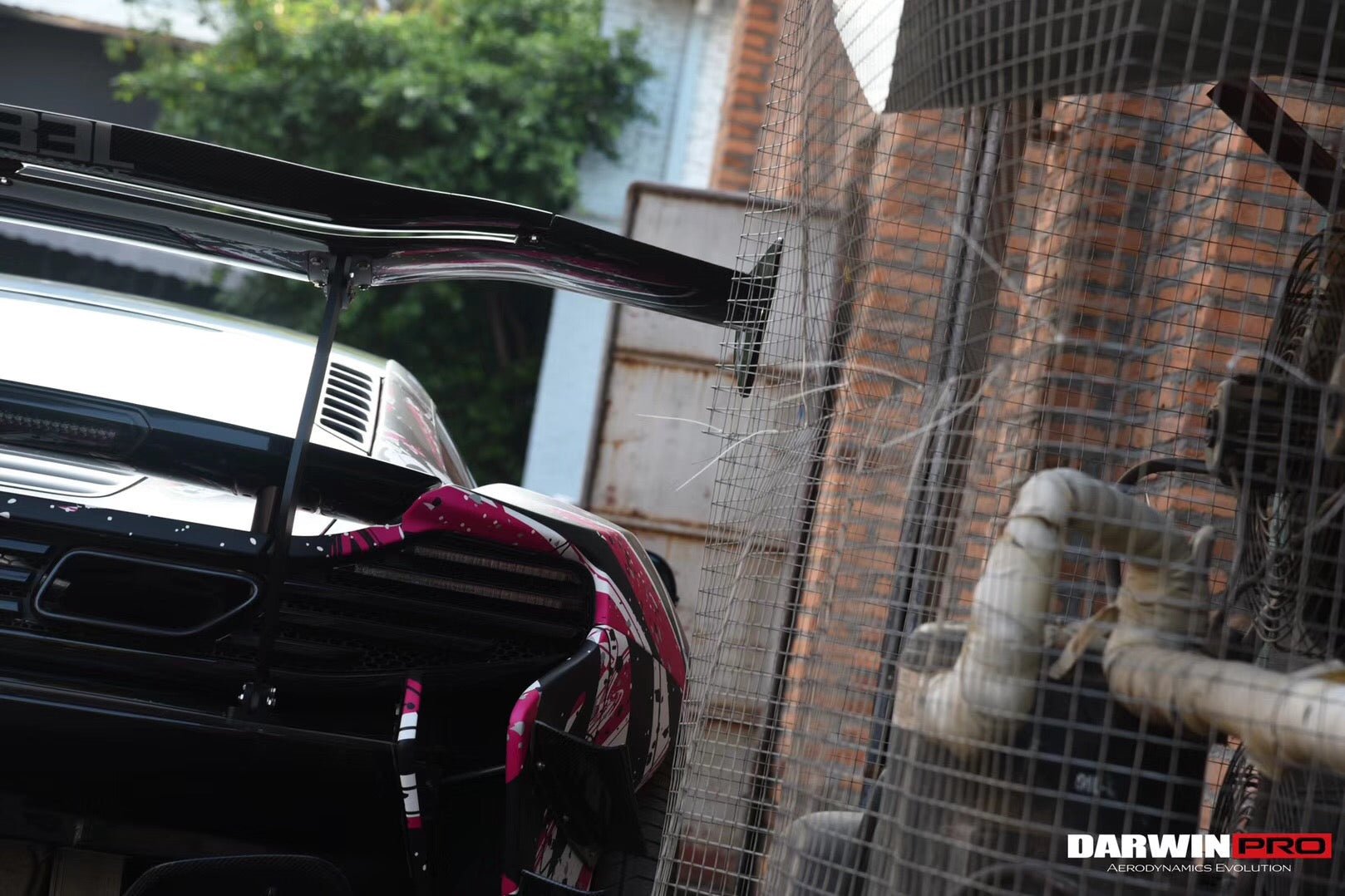 2011 - 2017 McLaren MP4 12C & 650S Rebel Performance Style Carbon Fiber Trunk Spoiler Wing