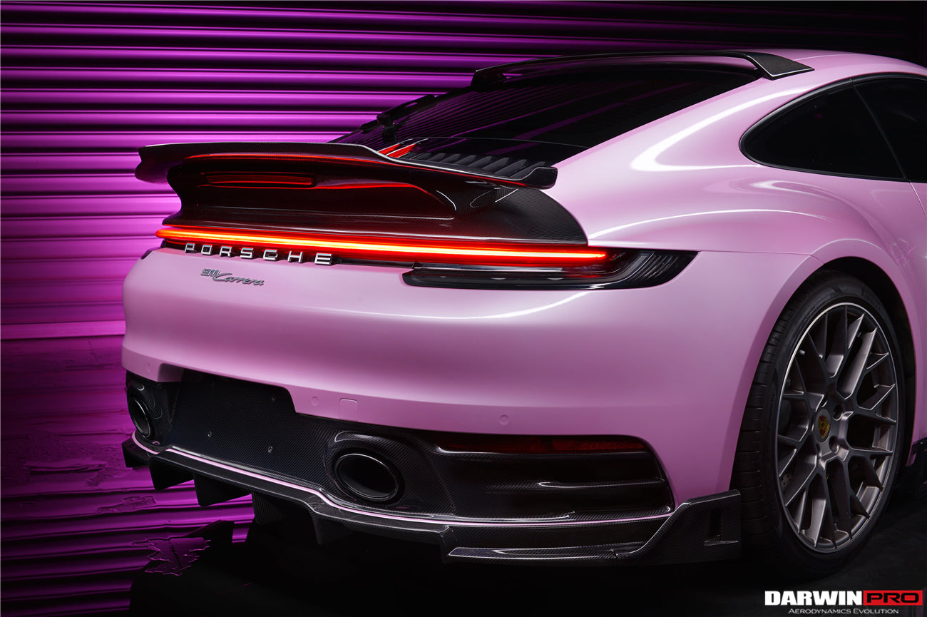 2019 - 2023 Porsche 911 992 Carrera S & 4 & 4S BKSSII Style Trunk Wing