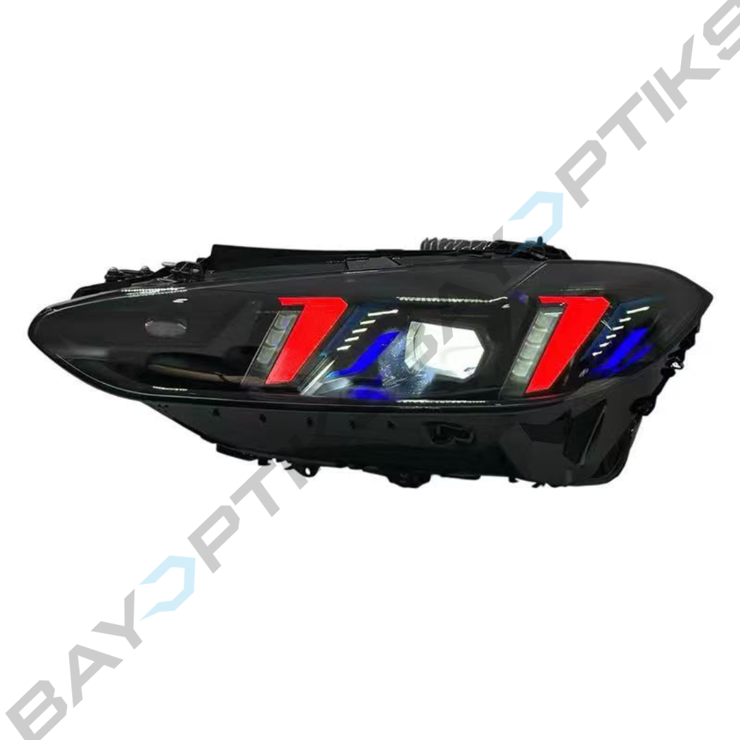 BMW G22 G26 G82 4 Series M4 Exclusive Laser Style RGB DRL LED Headlights 2021-2023