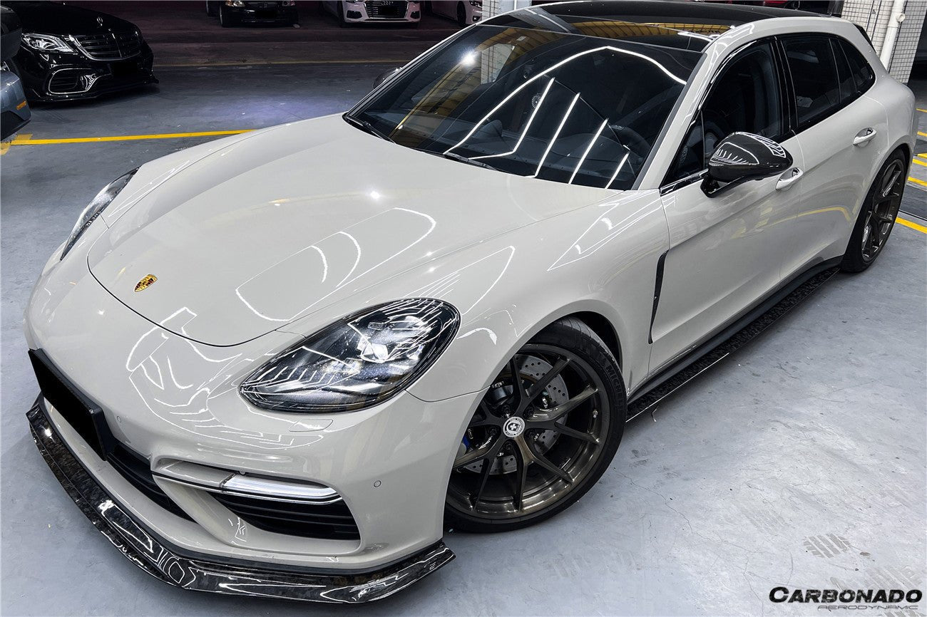 2017 - 2023 Porsche Panamera 971 4 & 4S & GTS & Turbo S OD Style Front Lip