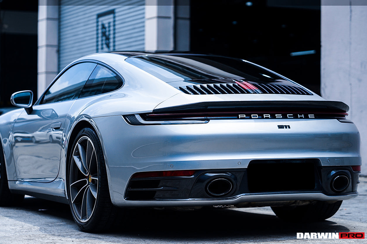 2019 - 2023 Porsche 911 992 Carrera S & 4 & 4S & Targa & Cabriolet OE Style Rear Diffuser
