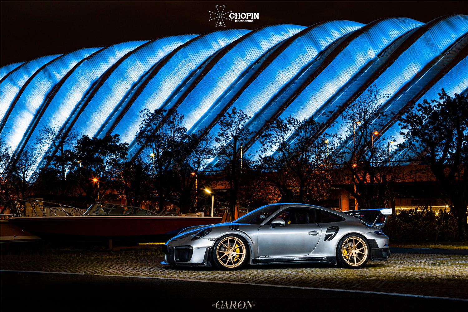 2012 - 2019 Porsche 911 991.1/991.2 Carrera/S GT2RS Style Carbon Fiber Quarter Panel Side Scoops