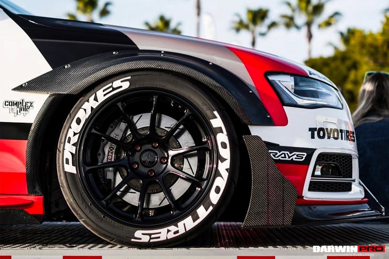 2013 - 2016 Audi S3/ A3 Sline Sedan BKSS Style Front Lip with Under Board