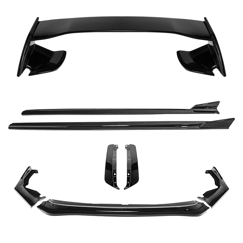 Subaru WRX VB JDM Style Full Aero Kit Front Lip Side Skirts Rear Apron Spoiler 2022-2024