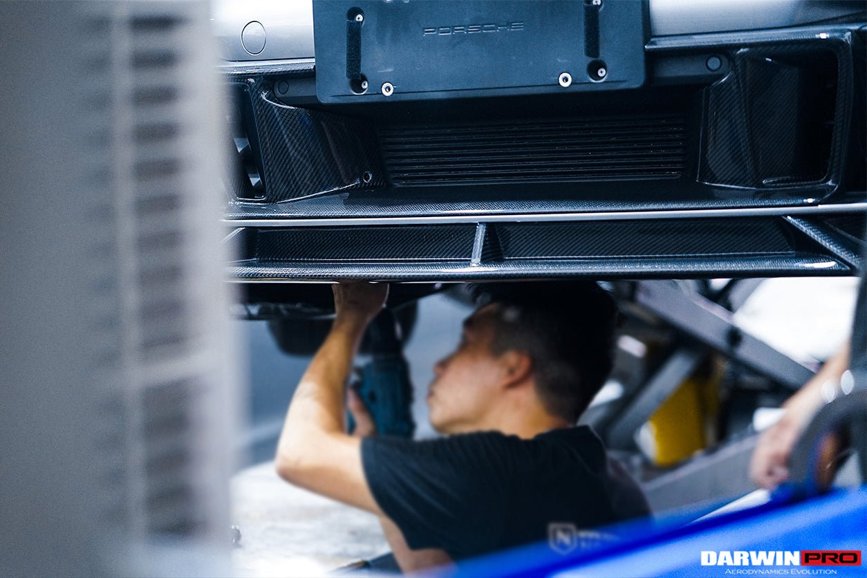 Porsche 911 (992) BKSS Style Front Middle Lip (2019-2023)