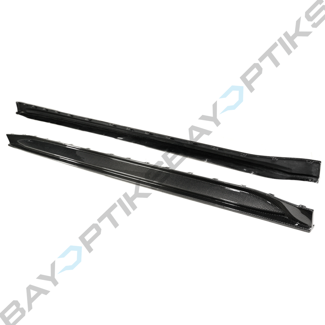 BMW G80 M3 V2 Carbon Fiber Side Skirt Extension Splitter Replacement 2021-2025