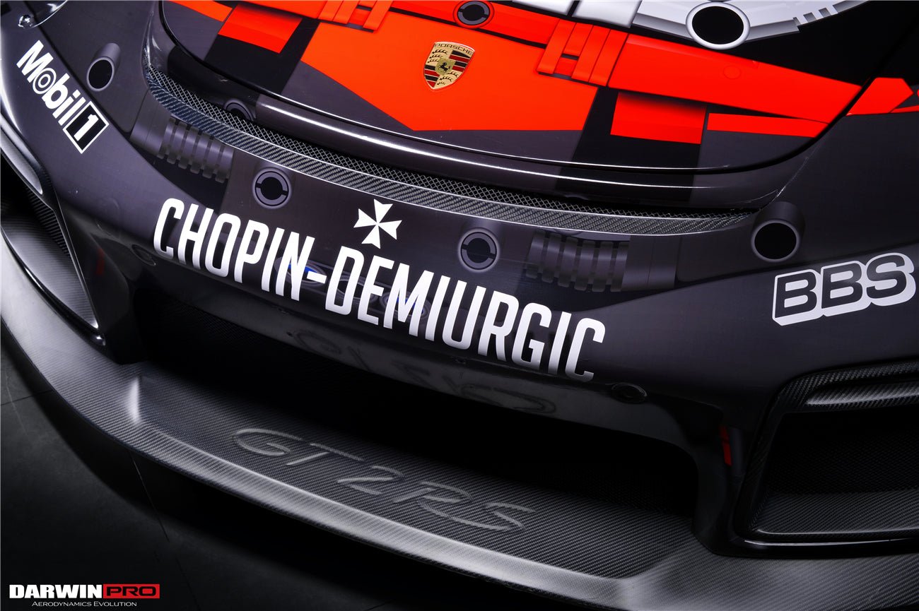 2016 - 2019 Porsche 911 991.2 Carrera &Targa 4 & 4S GT2RS Style Partial Carbon Fiber Front Bumper