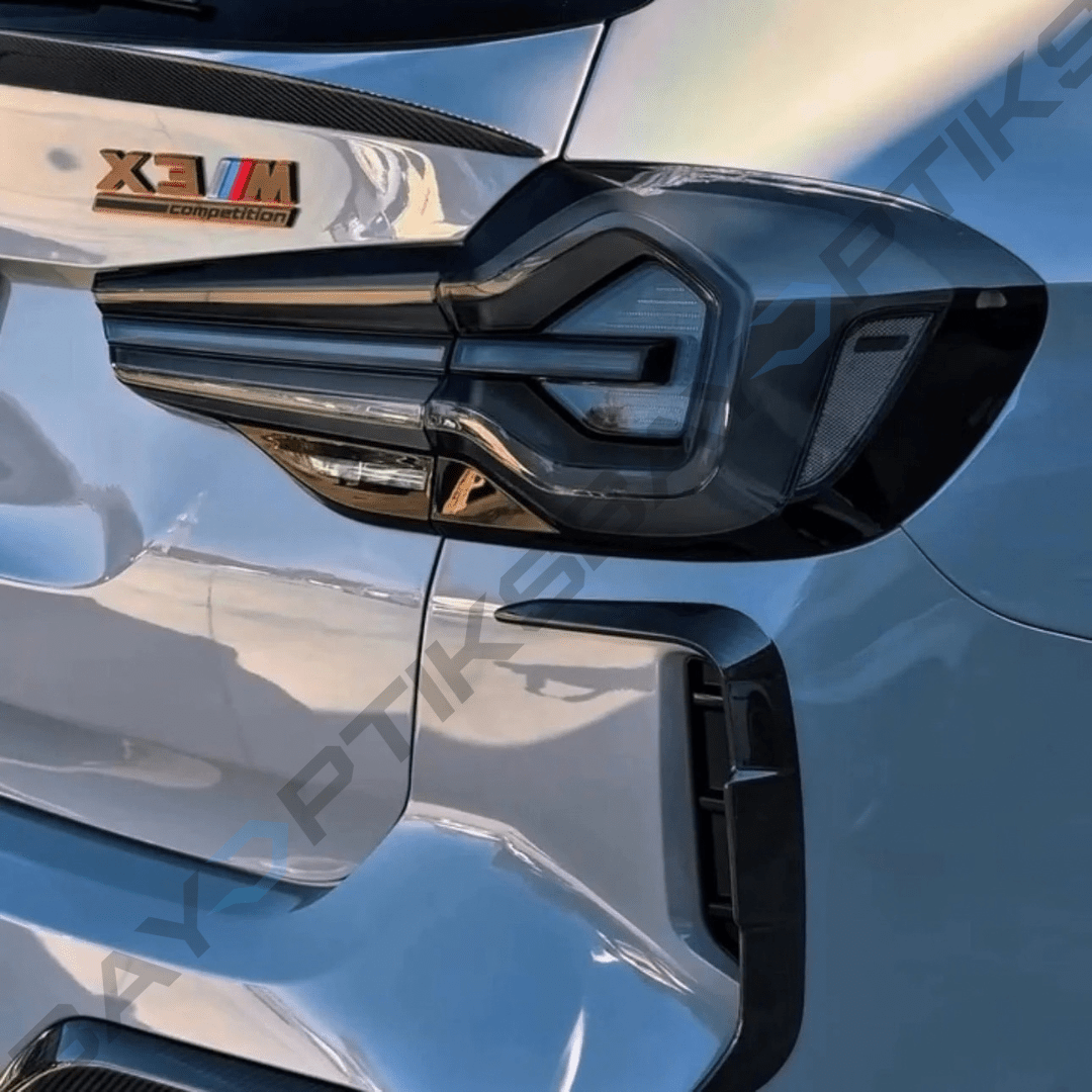 BMW G01 G08 F97 X3 iX3 X3M Clear Smoked LCI Style LED Taillights 2018-2023