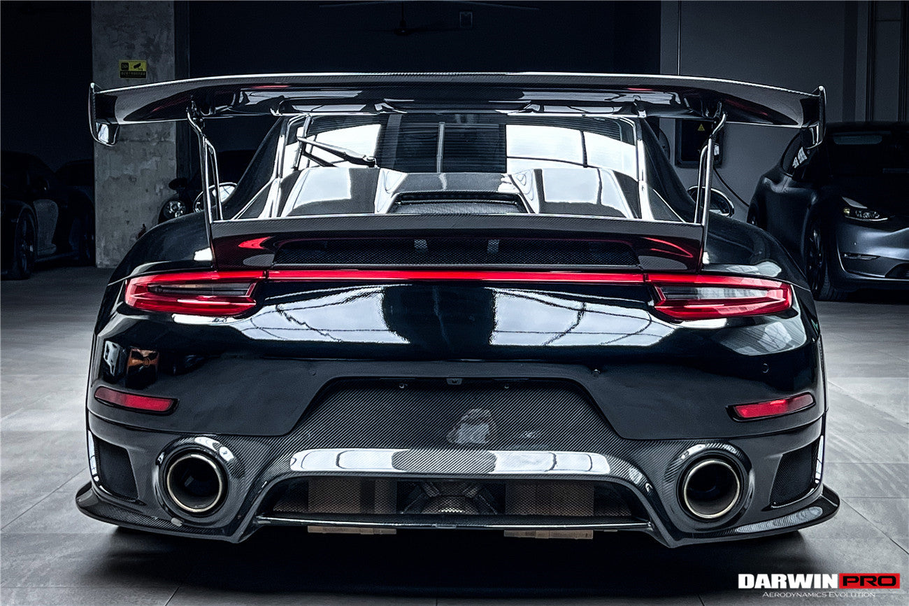 2016 - 2019 Porsche 911 991.2 Carrera & S & 4S GT2RS Style Carbon Fiber Trunk Spoiler Wing