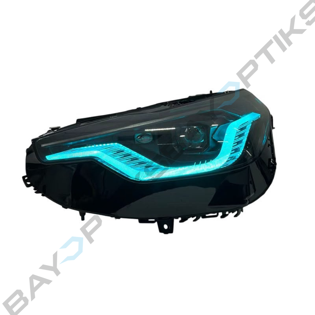 BMW G42 2 Series Black Shadow RGB DRL LED Headlights 2022-2026