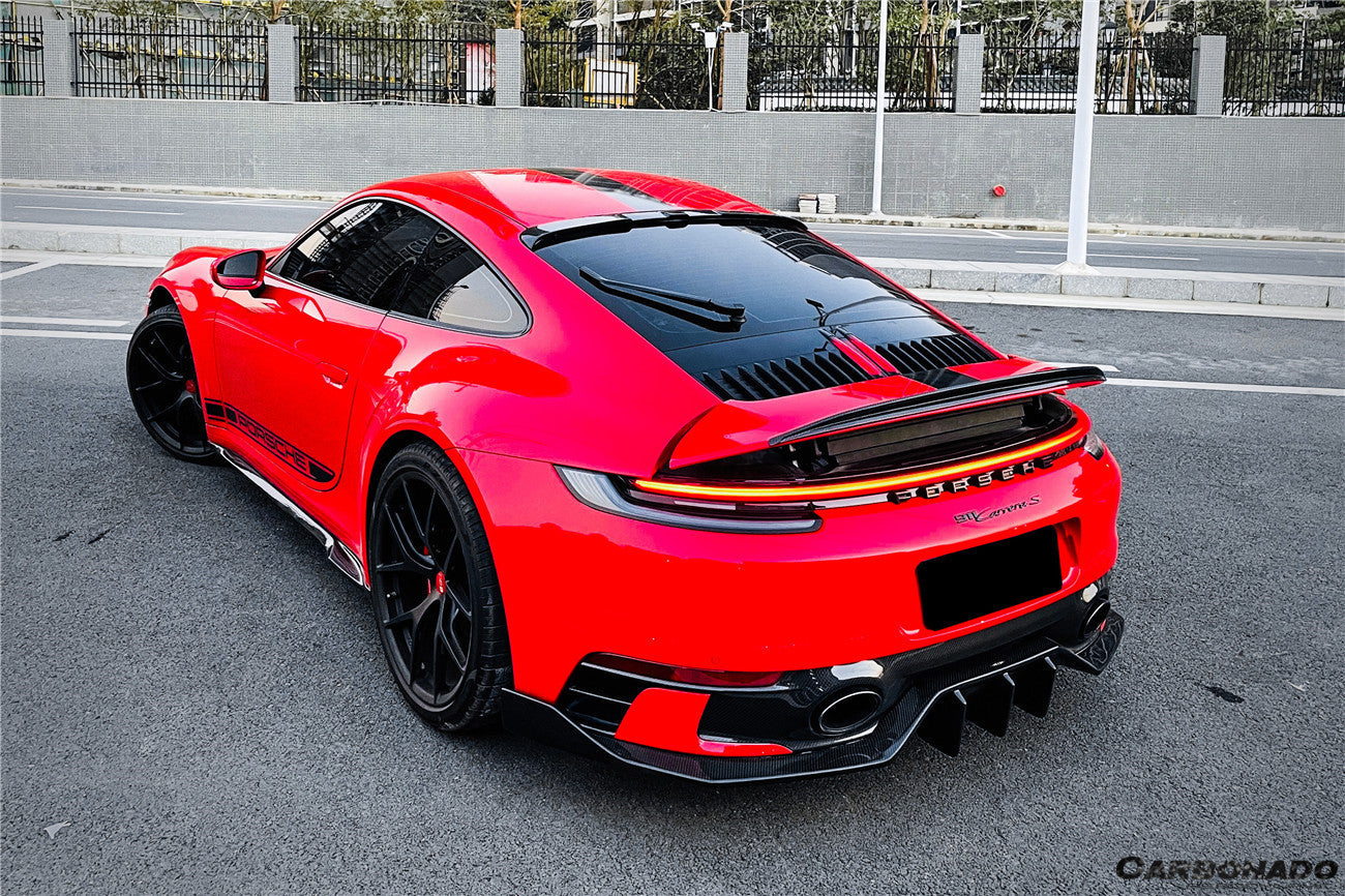 2019 - 2023 Porsche 911 992 Carrera&S&4&4S TA Style Carbon Fiber Roof Spoiler