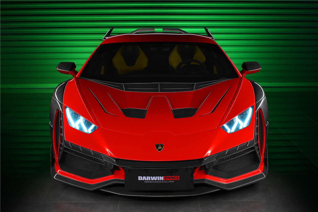 2015 - 2019 Lamborghini Huracan LP610 & LP580 Coupe Only BKSSII Style Full Wide Body Kit