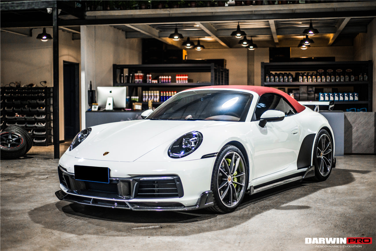 2019 - 2023 Porsche 911 992 Carrera S & 4 & 4S & Targa & Cabriolet BKSS Style Front Lip