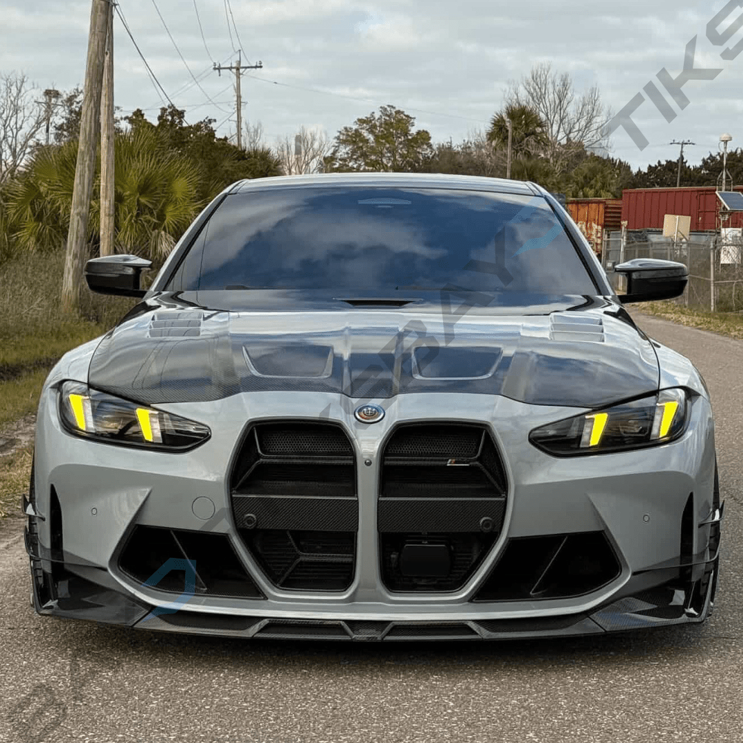 BMW G8X G80 M3 G82 M4 G22 4 Series Tri Color Snake Eyes Style Headlights  2021-present