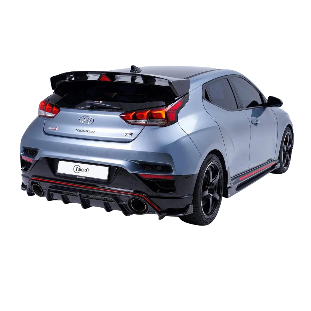 Adro Hyundai Veloster N Carbon Fiber Rear Diffuser