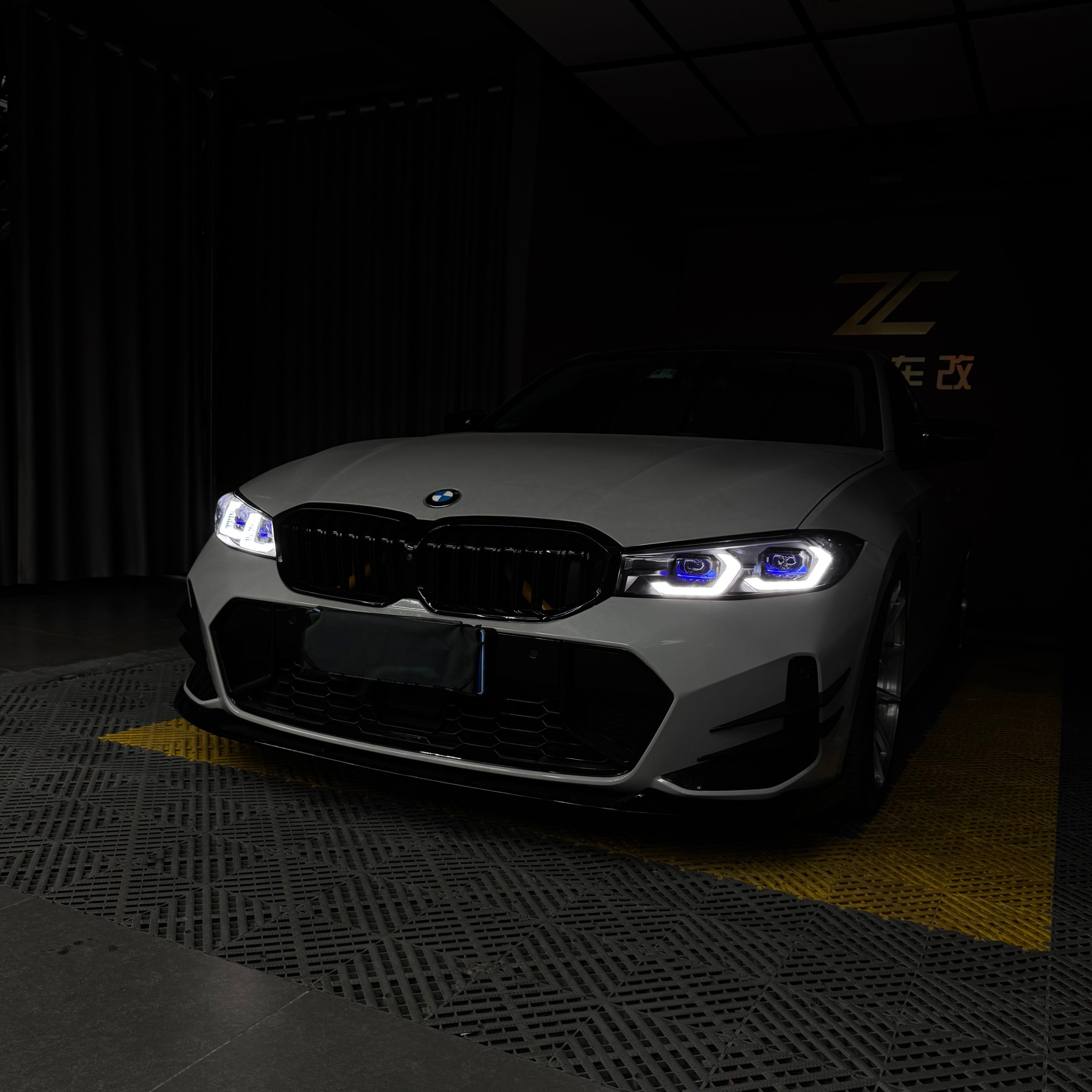 BMW LCI G20 Laser Style LED Headlights CSL Yellow/White 2023 - 2025