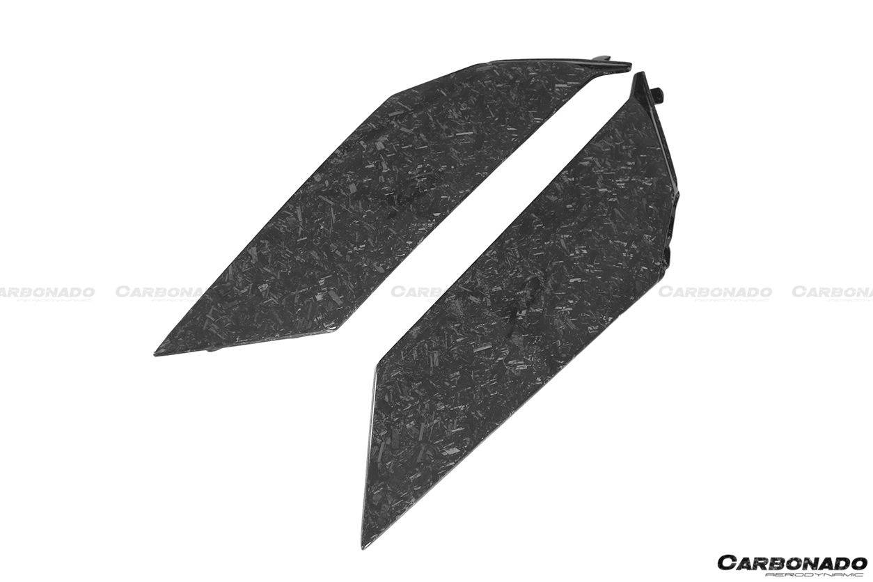 Lamborghini Aventador LB834 LP700 LP740 Roadster OEM Style Carbon Fiber Rear Intake Panels 2013-2016