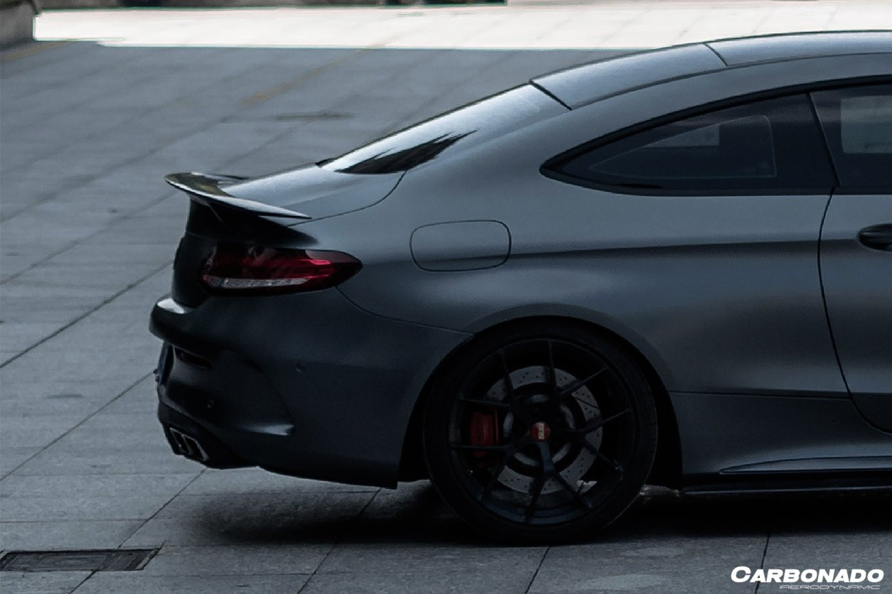 2015 - 2021 Mercedes Benz C-Class W205 Coupe RT-II Style Trunk Spoiler