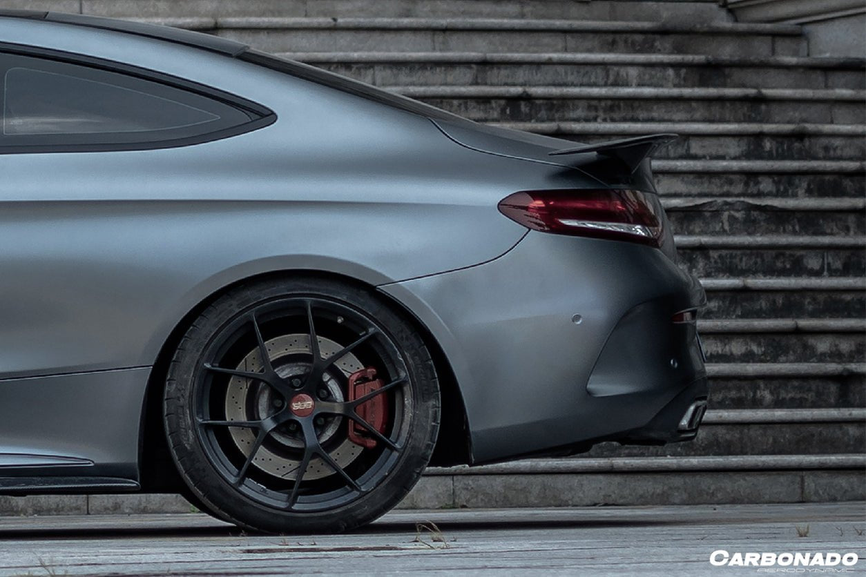 2015 - 2021 Mercedes Benz C-Class W205 Coupe RT-II Style Trunk Spoiler