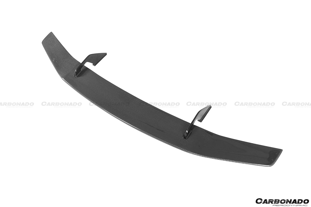 2015 - 2025 Lamborghini Huracan LP610 & LP580 & EVO & Tecnica VRS-II Style Carbon Fiber Trunk Spoiler with Base