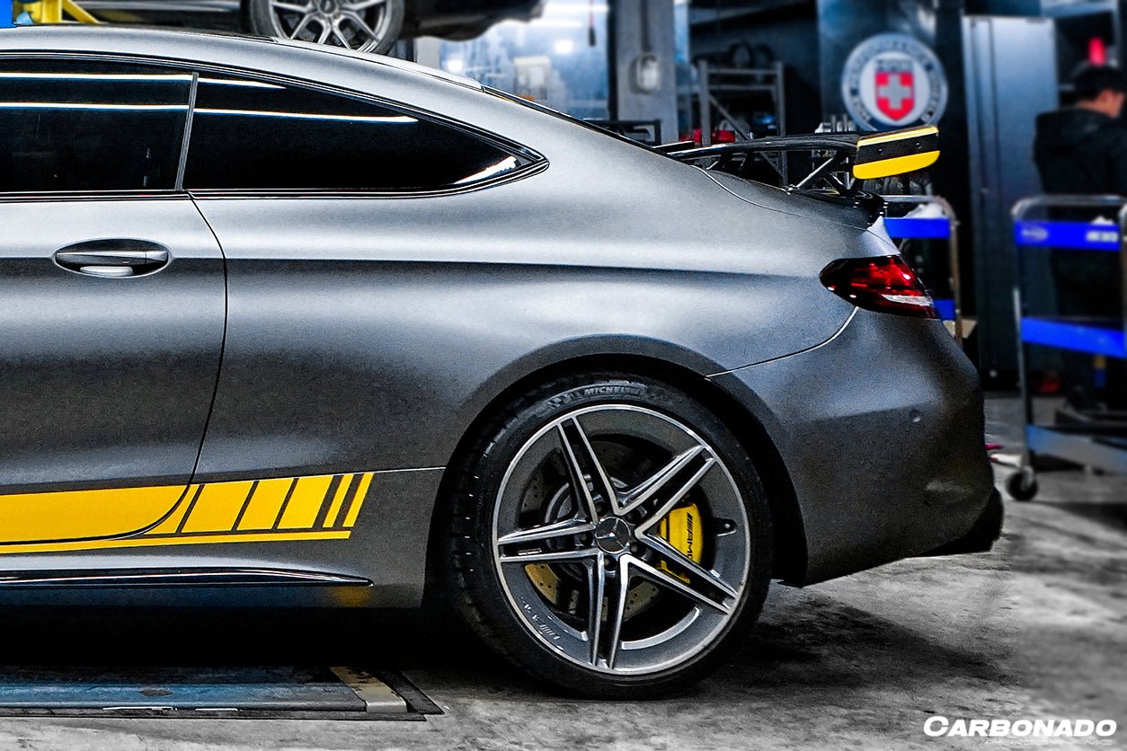 2015 - 2021 Mercedes Benz C-Class W205 Coupe Dp Style Trunk Spoiler Wing