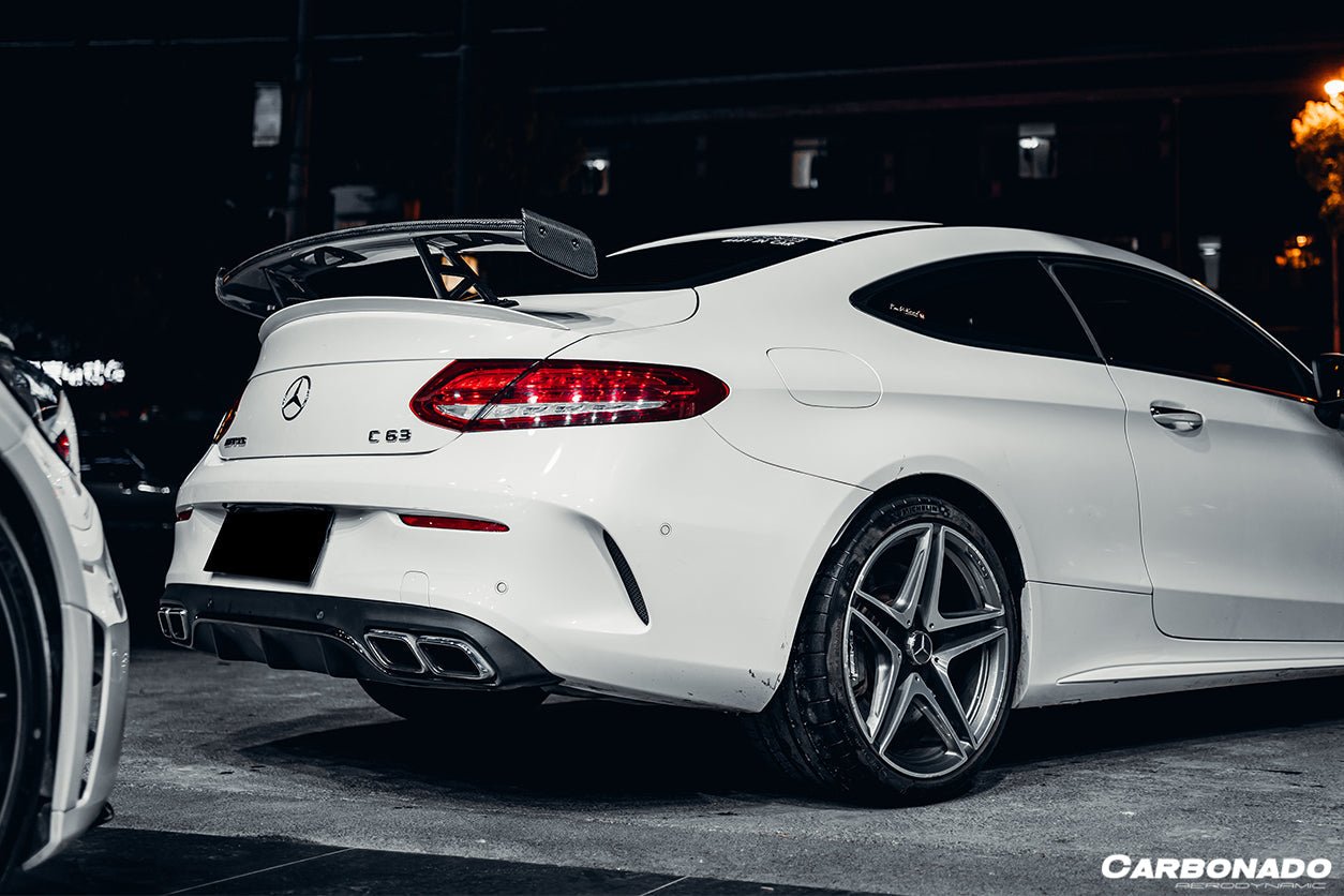 2015 - 2021 Mercedes Benz C-Class W205 Coupe Dp Style Trunk Spoiler Wing