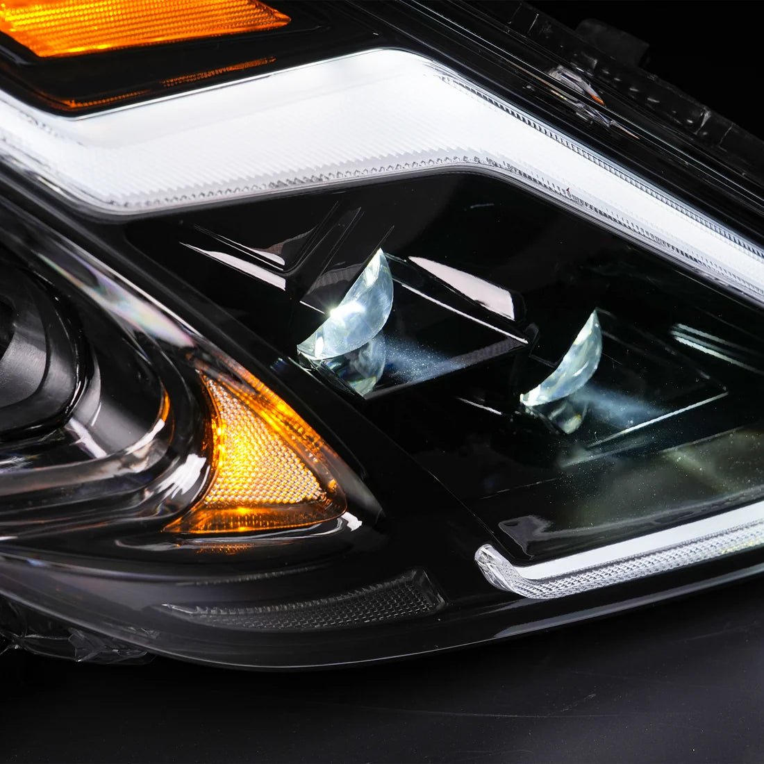 Nissan 370Z Fairlady Z Z34 RGB LED Headlights with App Control 2008-2020