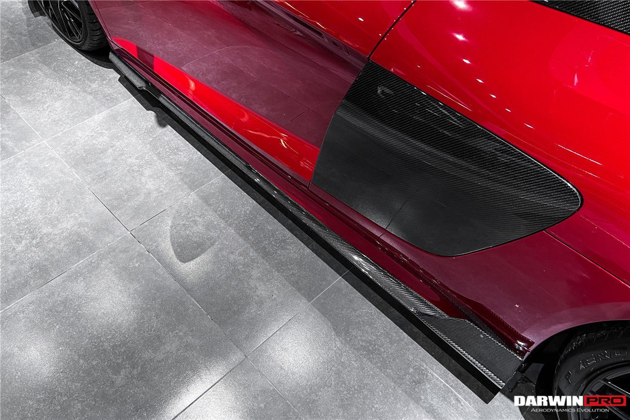 2016 - 2018 Audi R8 Coupe iMP Performance Carbon Fiber Side Skirts Under Board
