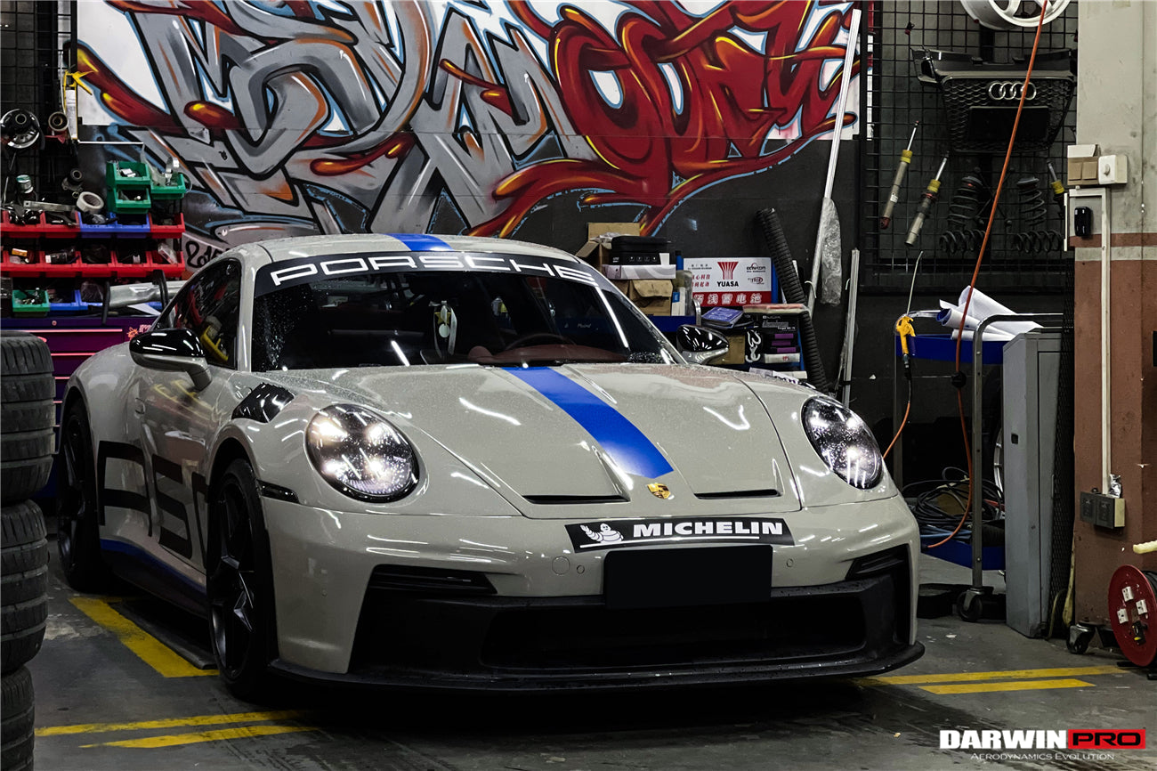 2019 - 2024 Porsche 911 992 Carrera & S & 4 & 4S & Targa & Turbo S GT3 Style Hood