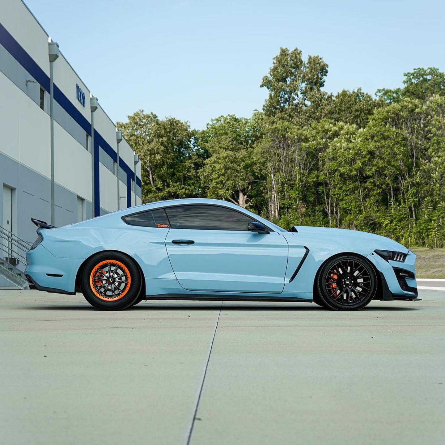 Ford Mustang S550 GT350 Style Front Side Fenders Primer Black 2015-2017