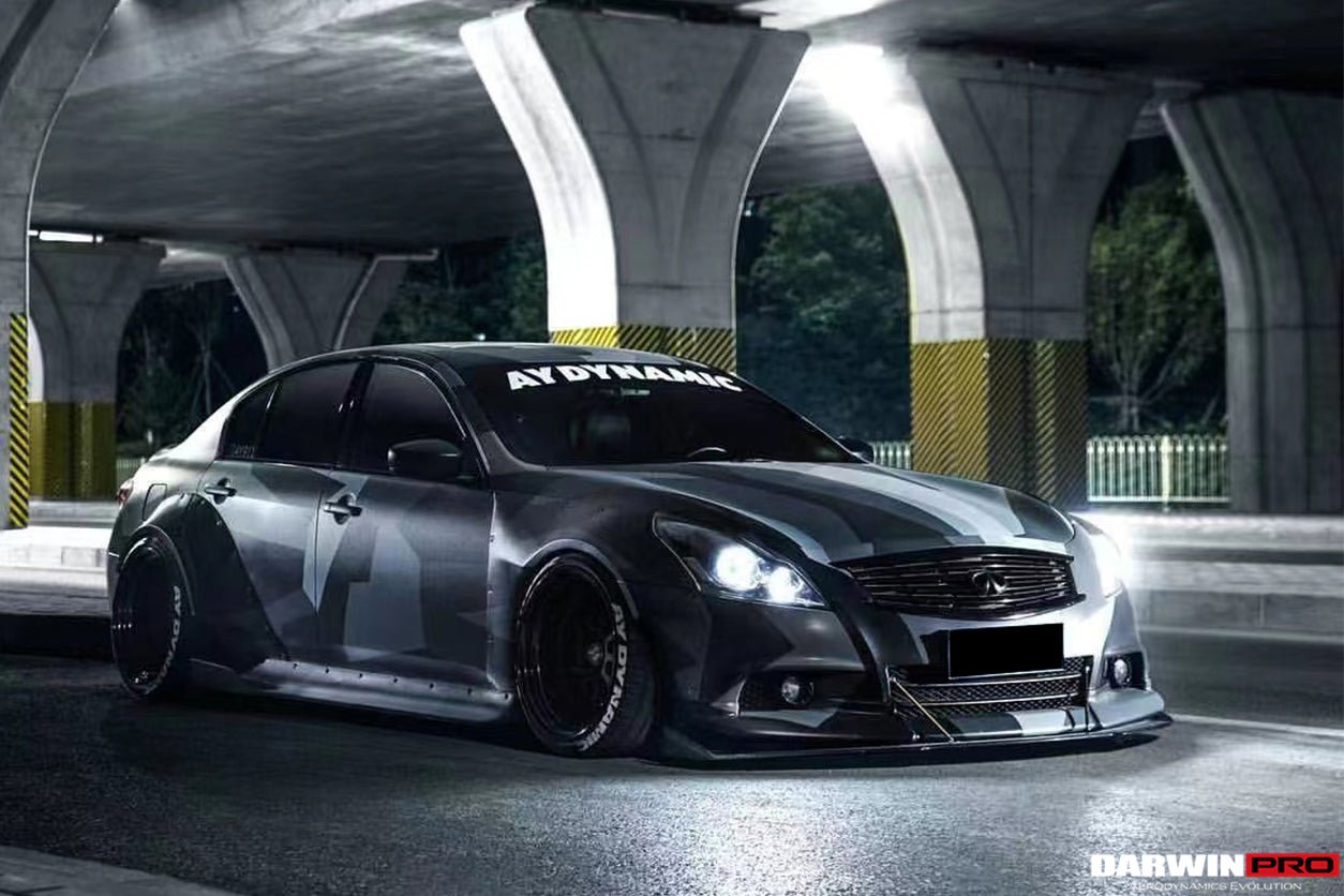 2010 - 2013 Infiniti G25/G37 Sedan BKSS Style Side Skirts